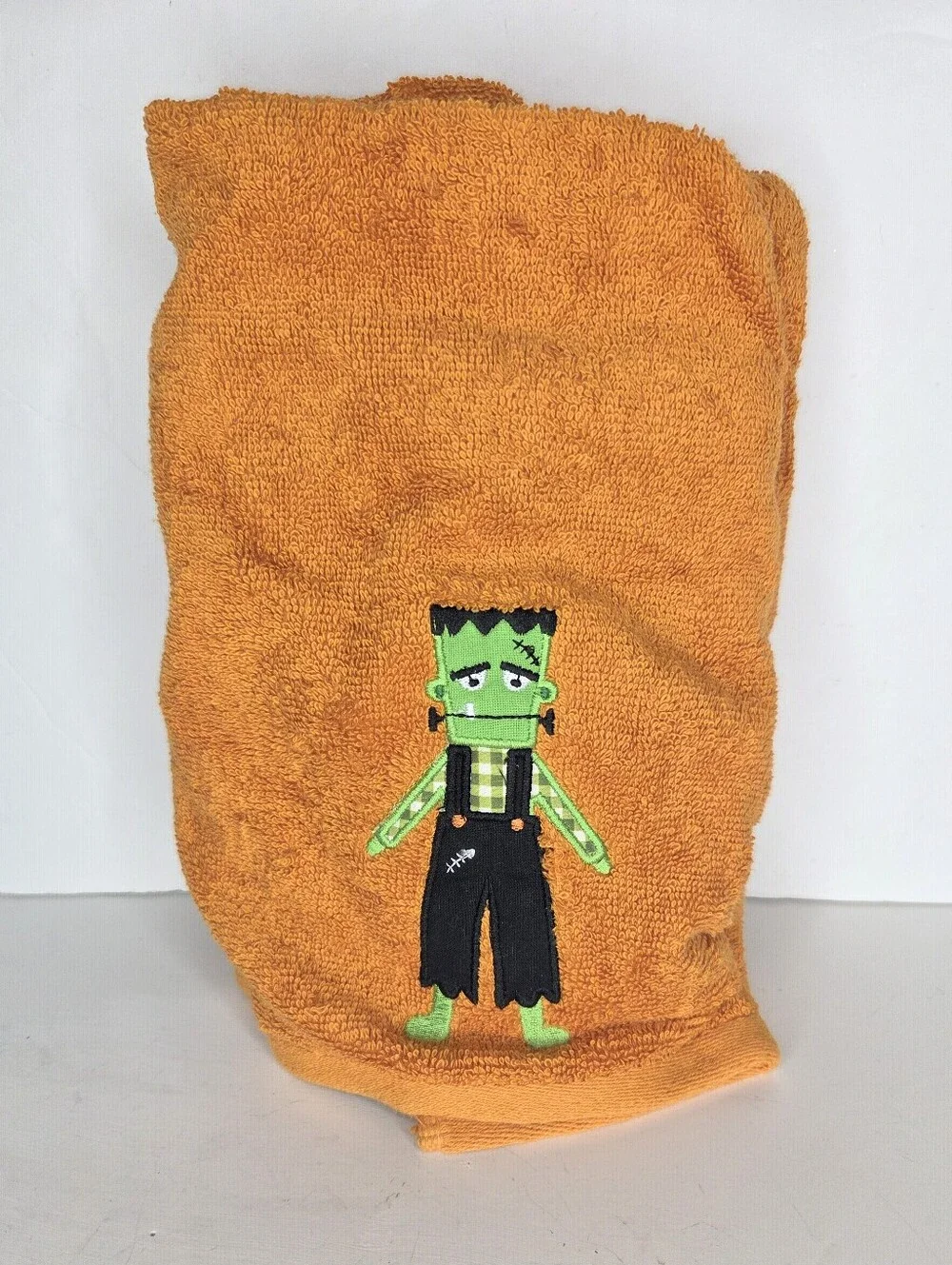 Casaba Frankenstein Halloween Thick Hand Towels‎ Set of 2 Embroidery